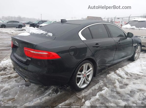 SAJAJ4EV5JCP21848 2018 JAGUAR XF Черный Задняя правая четверть