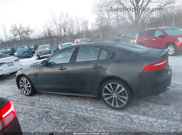 SAJAL4GX8JCP36529 2018 JAGUAR XF Black 