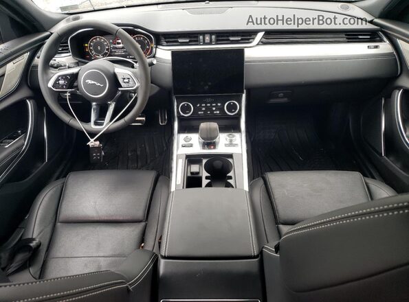 SAJB64FXXRCY95187 2024 JAGUAR XF Угольный Вид панели приборов