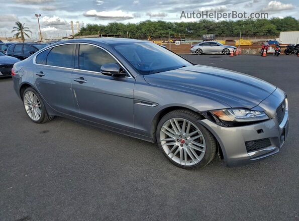 SAJBE4FXXLCY85415 2020 JAGUAR XF Серый Передняя правая четверть
