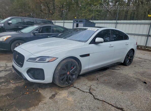 SAJBL4GX2MCY88847 2021 JAGUAR XF Белый Передняя левая четверть