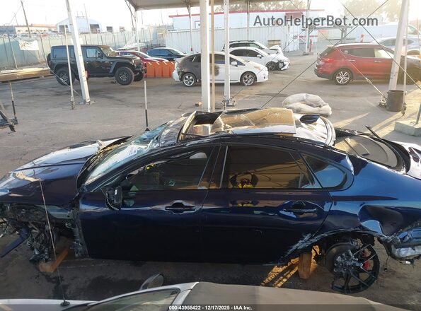 SAJBL4GX2NCY90888 2022 JAGUAR XF Dark Blue 
