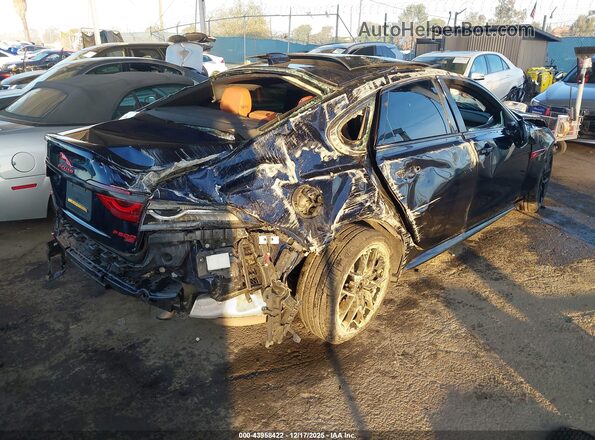 SAJBL4GX2NCY90888 2022 JAGUAR XF Dark Blue Задняя правая четверть