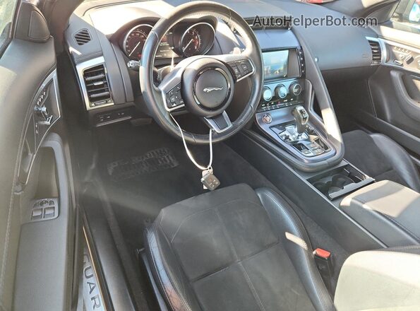 SAJDD1GX9JCK54936 2018 JAGUAR F-TYPE Черный Вид панели приборов