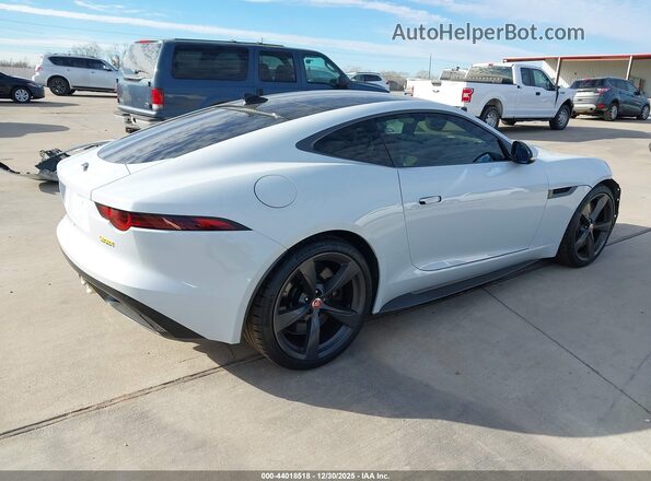 SAJDF1GV4JCK55209 2018 JAGUAR F-TYPE White Trasero derecho