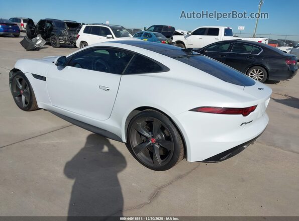 SAJDF1GV4JCK55209 2018 JAGUAR F-TYPE White Trasero izquierdo