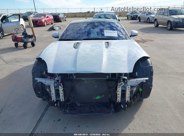 SAJDF1GV4JCK55209 2018 JAGUAR F-TYPE White Vista del cuadro de instrumentos