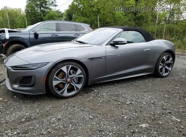 SAJDF5GX0MCK72375 2021 JAGUAR F-TYPE Серый Передняя левая четверть