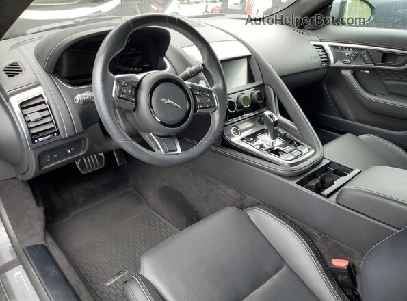 SAJDF5GX0MCK72375 2021 JAGUAR F-TYPE Серый Вид панели приборов
