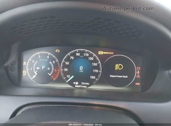 SAJWA1C70G8V98593 2016 JAGUAR XJ Green Vista de los asientos traseros