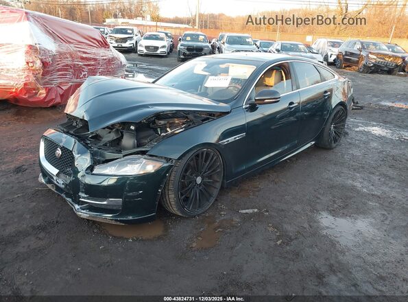 SAJWA1C70G8V98593 2016 JAGUAR XJ Green Vista tres cuartos delantera izquierda