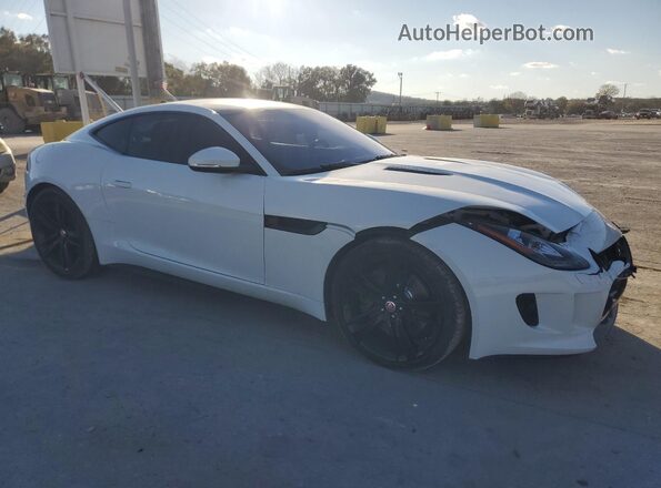 SAJWA6AT3H8K43691 2017 JAGUAR F-TYPE Белый Передняя правая четверть