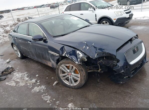 SAJWJ2GD0H8W03928 2017 JAGUAR XJ Blue წინა მარჯვენა