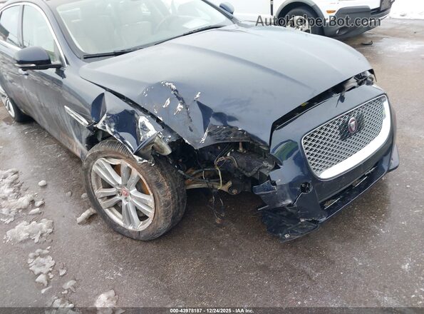 SAJWJ2GD0H8W03928 2017 JAGUAR XJ Blue წინა ხედი