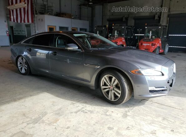 SAJWJ2GD1G8V93215 2016 JAGUAR XJL Gray Delantero derecho