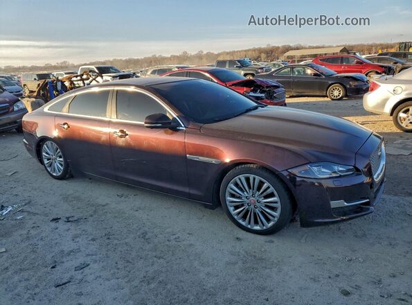 SAJWJ2GD3G8V99663 2016 JAGUAR XJL Burgundy Przód prawy
