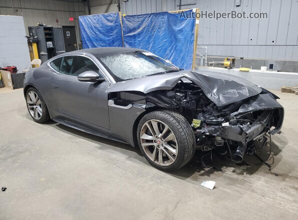 SAJWJ6BV2H8K43472 2017 JAGUAR F-TYPE Серый Передняя правая четверть