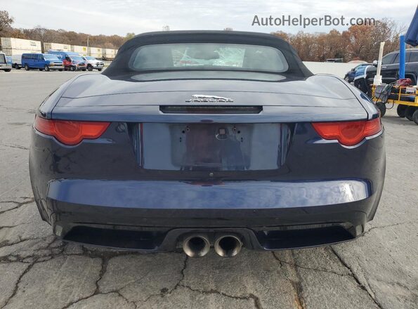 SAJWJ6FV8G8K29990 2016 JAGUAR F-TYPE Синий Вид сзади