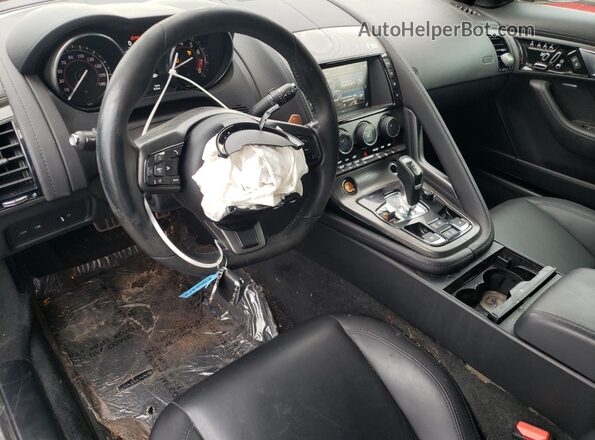 SAJWJ6FV8H8K41297 2017 JAGUAR F-TYPE Красный Вид панели приборов