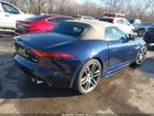 2017 Jaguar F-type R Синий vin: SAJWJ6HL3HMK45552