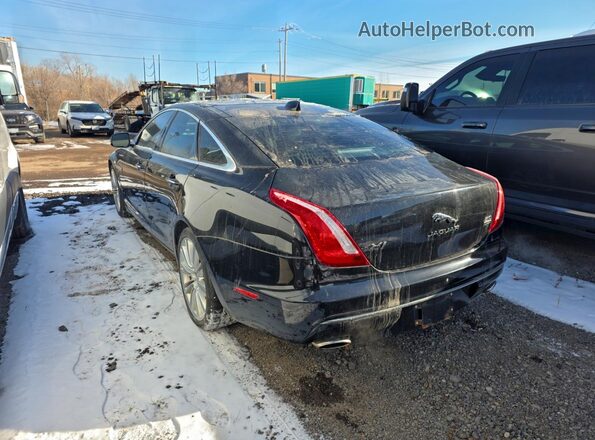 SAJXJ1GD4H8W12629 2017 JAGUAR XJ Black Przód prawy
