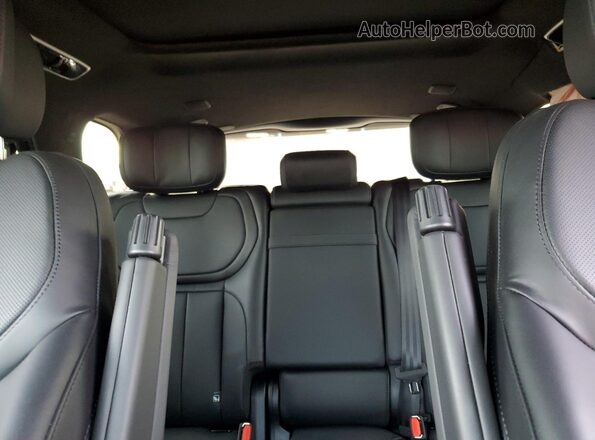 SAL119F40RA420504 2024 LAND ROVER RANGE Black Vista de los asientos traseros