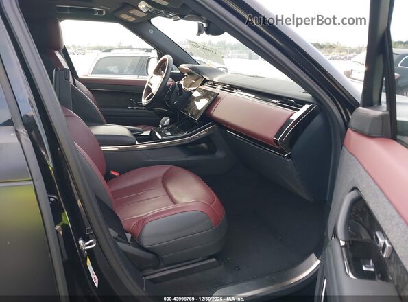 SAL1L9FUXRA401968 2024 LAND ROVER RANGE ROVER SPORT Black Вид салону спереду