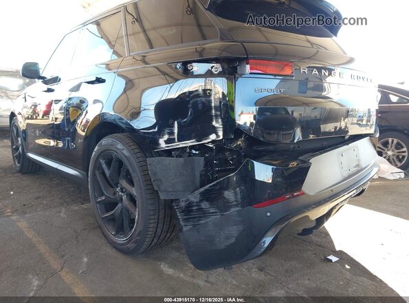 SAL1P9EU8PA129973 2023 LAND ROVER RANGE ROVER SPORT Черный Вид спереди