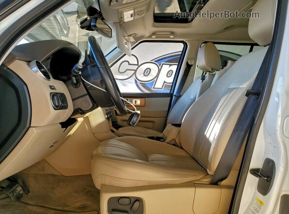 SALAG2V63GA788956 2016 LAND ROVER LR4 White Widok wnętrza z przodu