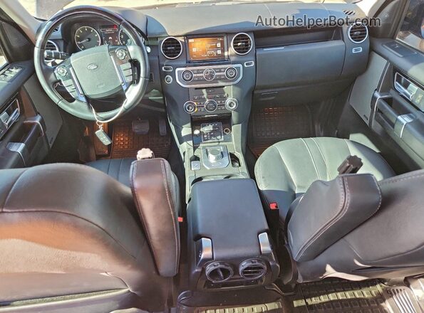 SALAG2V64GA840949 2016 LAND ROVER LR4 Black წინა პანელის ხედი