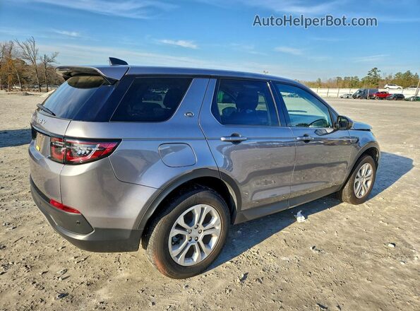 SALCJ2FX1LH858697 2020 LAND ROVER DISCOVERY Серебряный Задняя правая четверть