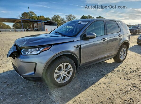SALCJ2FX1LH858697 2020 LAND ROVER DISCOVERY Серебряный Передняя левая четверть