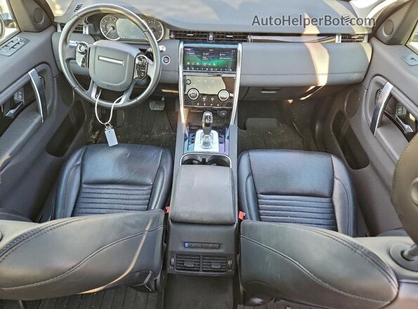 SALCJ2FX1LH858697 2020 LAND ROVER DISCOVERY Серебряный Вид панели приборов