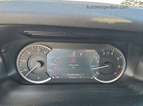 SALCJ2FX1LH858697 2020 LAND ROVER DISCOVERY Серебряный Вид щитка приборов