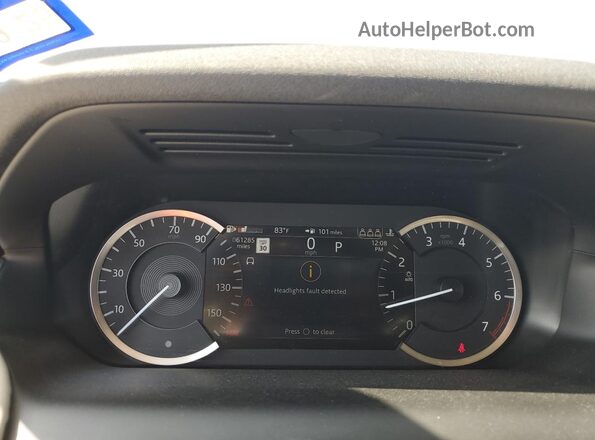 SALCJ2FX5MH884303 2021 LAND ROVER DISCOVERY Черный Вид щитка приборов