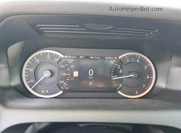 SALCJ2FX6PH324245 2023 LAND ROVER DISCOVERY Black Vista del cuadro de instrumentos