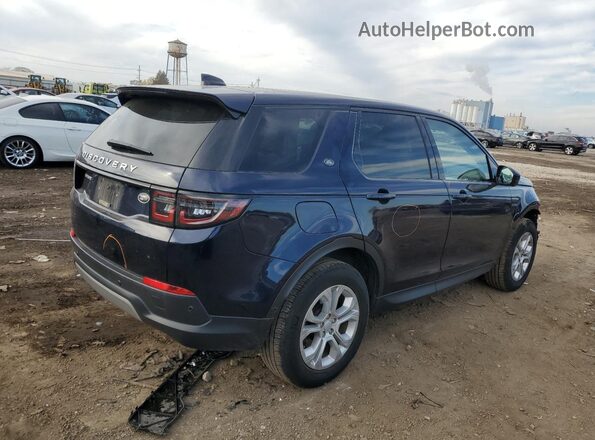 SALCJ2FX8MH884652 2021 LAND ROVER DISCOVERY Blue Задня права чверть