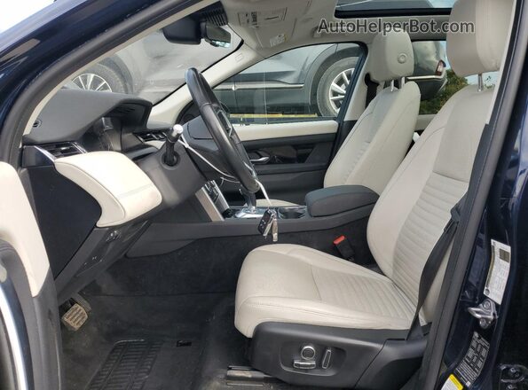 SALCJ2FX8MH884652 2021 LAND ROVER DISCOVERY Blue Вид салону спереду