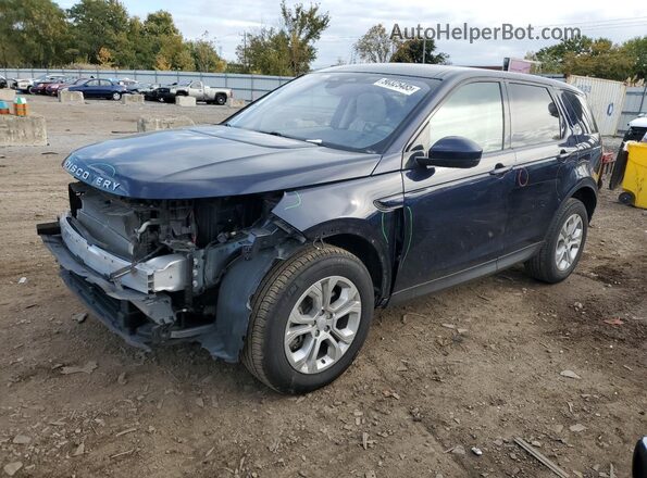 SALCJ2FX8MH884652 2021 LAND ROVER DISCOVERY Blue Передня ліва чверть