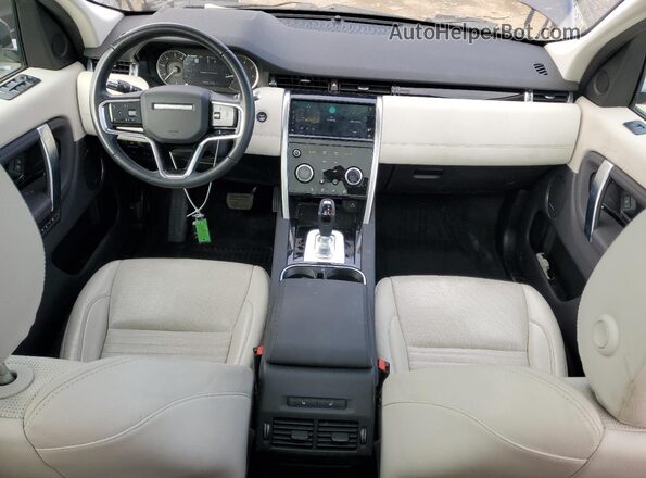 SALCJ2FX8MH884652 2021 LAND ROVER DISCOVERY Blue Вид панелі приладів
