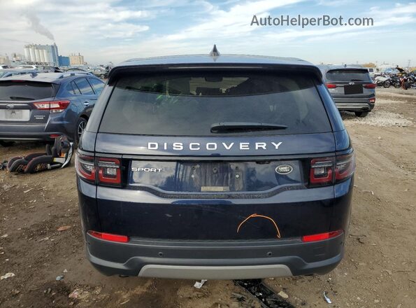 SALCJ2FX8MH884652 2021 LAND ROVER DISCOVERY Blue Вид ззаду
