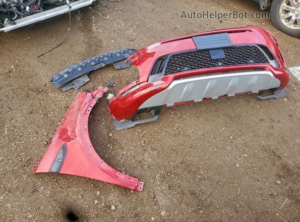 SALCJ2FX9RH342337 2024 LAND ROVER DISCOVERY Красный Вид подкапотного пространства
