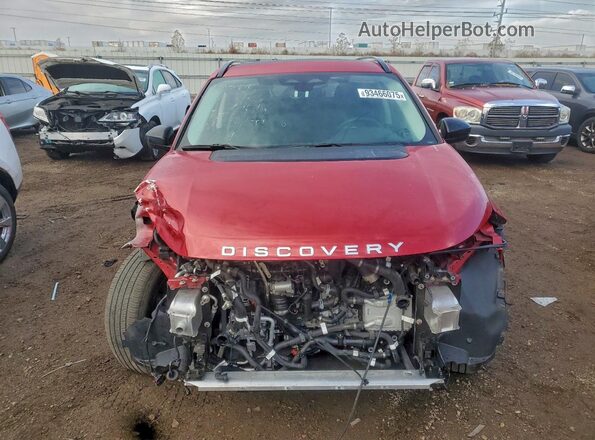 SALCJ2FX9RH342337 2024 LAND ROVER DISCOVERY Красный Вид спереди