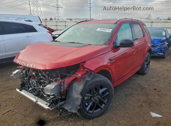 SALCJ2FX9RH342337 2024 LAND ROVER DISCOVERY Красный Передняя левая четверть