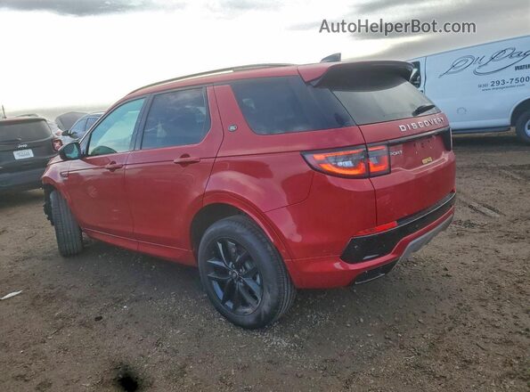 SALCJ2FX9RH342337 2024 LAND ROVER DISCOVERY Красный Задняя левая четверть