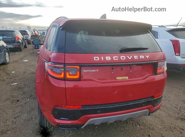 SALCJ2FX9RH342337 2024 LAND ROVER DISCOVERY Красный Вид сзади