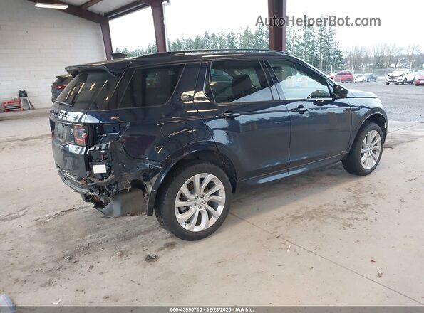 SALCL2FX9MH884296 2021 LAND ROVER DISCOVERY SPORT Blue Trasero derecho