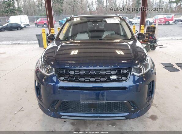 SALCL2FX9MH884296 2021 LAND ROVER DISCOVERY SPORT Blue Vista interior trasera