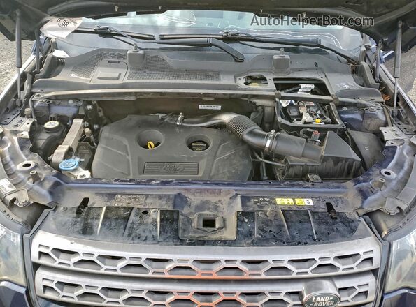 SALCP2BG0GH579381 2016 LAND ROVER DISCOVERY Blue Engine compartment view