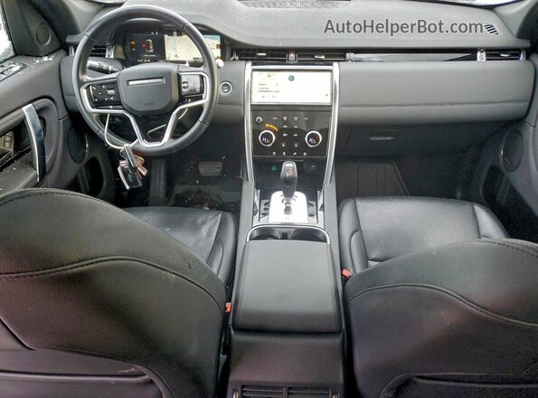 SALCP2FX1NH905941 2022 LAND ROVER DISCOVERY Black წინა პანელის ხედი